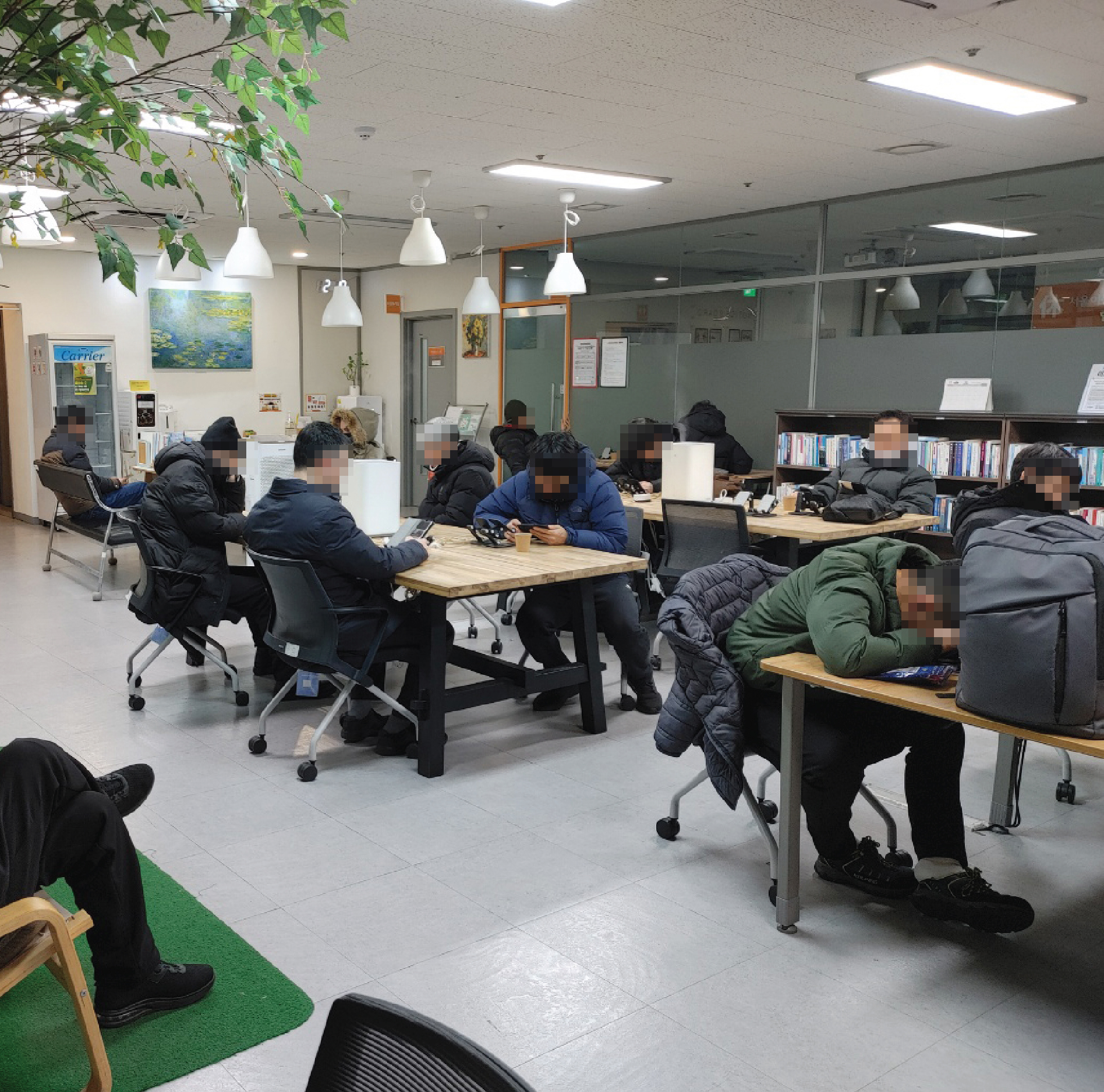 휴서울이동노동자쉼터 작년 한 해 6만 8천명 방문